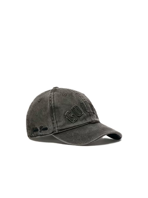 Cappellino da baseball di colore antracite con patch Golden ton sur ton Golden Goose | GUP02837.P002564.60188ANTHRACITE